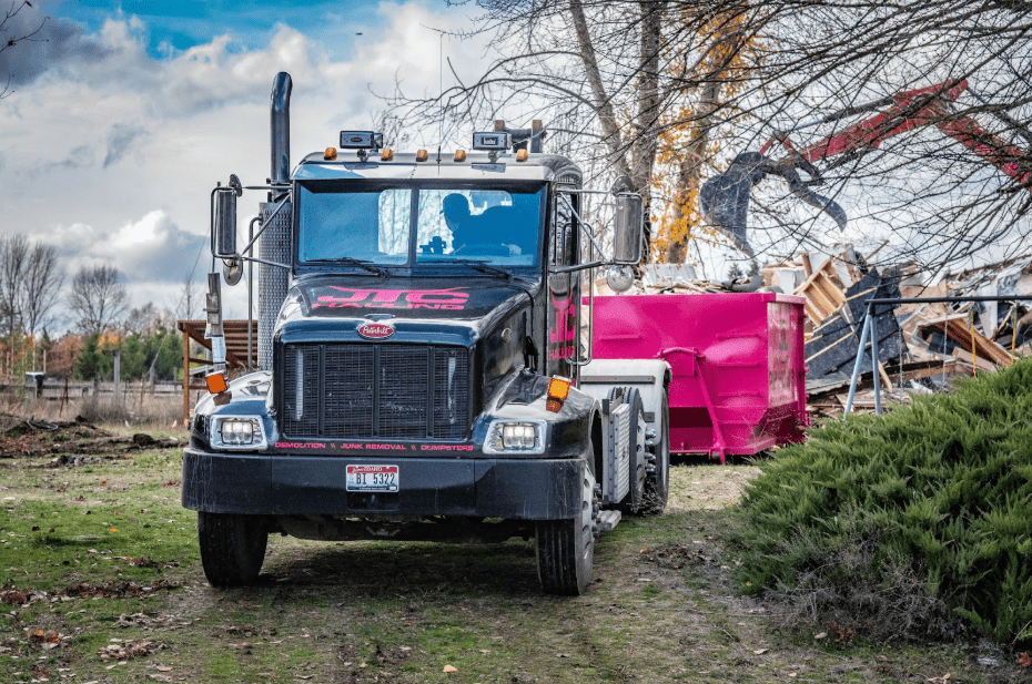 Dumpster Rental Services (Pink Roll-Offs)